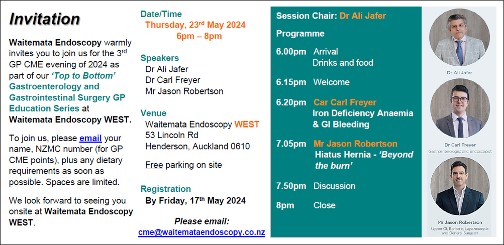 West CME - 23rd May abb invite